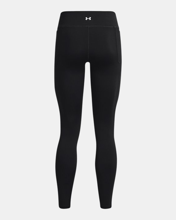 Women's UA Meridian Mid-Rise Full-Length Leggings, Black, pdpMainDesktop image number 5